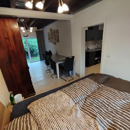 Appartement Blaues Haus - Kleinere Doppelhaushaelfte In Stadtkernnaehe Mit Traumhaftem Bad Und Kueche *
