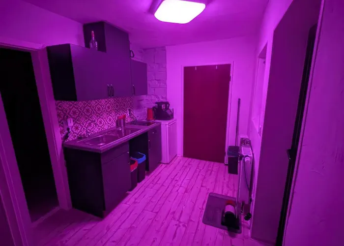 Blaues Haus - Kleinere Doppelhaushaelfte In Stadtkernnaehe Mit Traumhaftem Bad Und Kueche